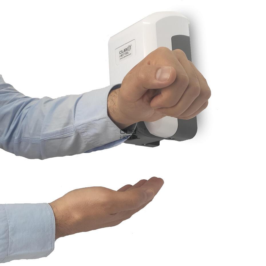 Saboneteira Doseador Álcool Gel Em Abs 700ml